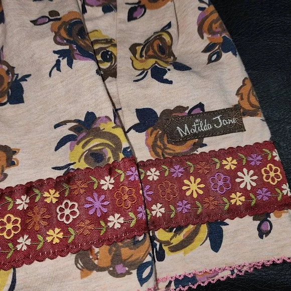 Matilda Jane Girls Rose Floral Enchanted‎ Evening Dress 2 2T - Picture 3 of 4